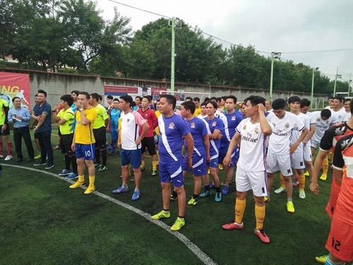 Khai mạc Giải bóng đá Long Hoàng mở rộng lần 2