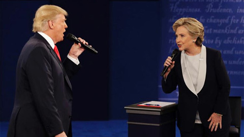 Hillary thắng thuyết phục