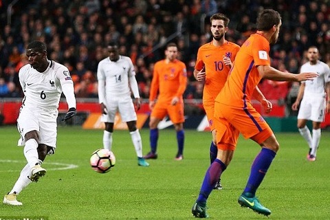 Video bàn thắng Hà Lan 0-1 Pháp