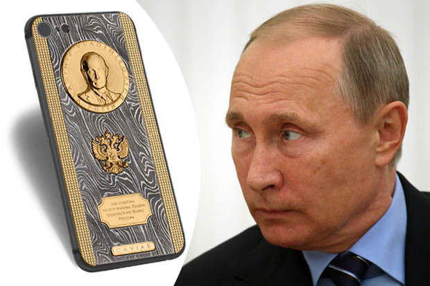 Chiếc iPhone 7 siêu ‘độc’ của Putin