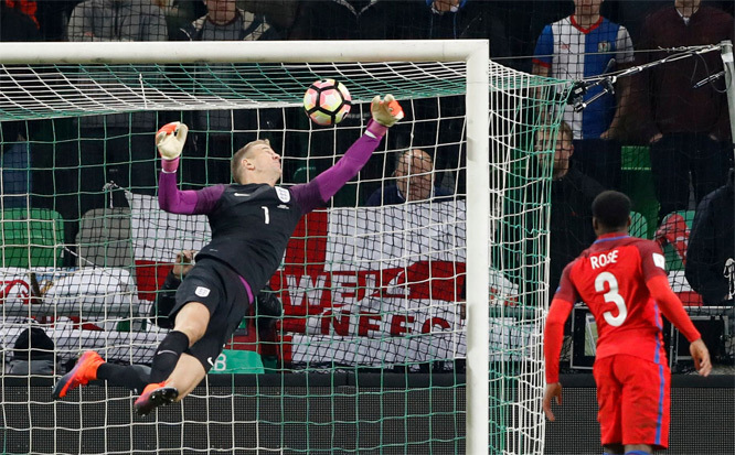 Joe Hart xuất thần, Anh thoát thua trên đất Slovenia