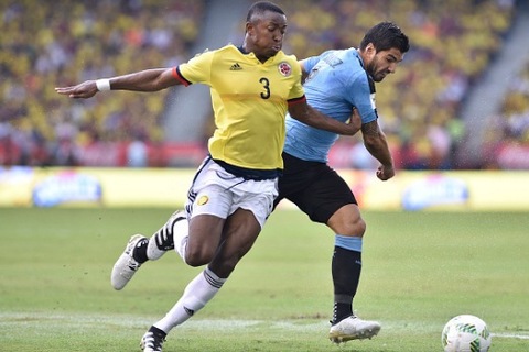 Video bàn thắng Colombia 2-2 Uruguay