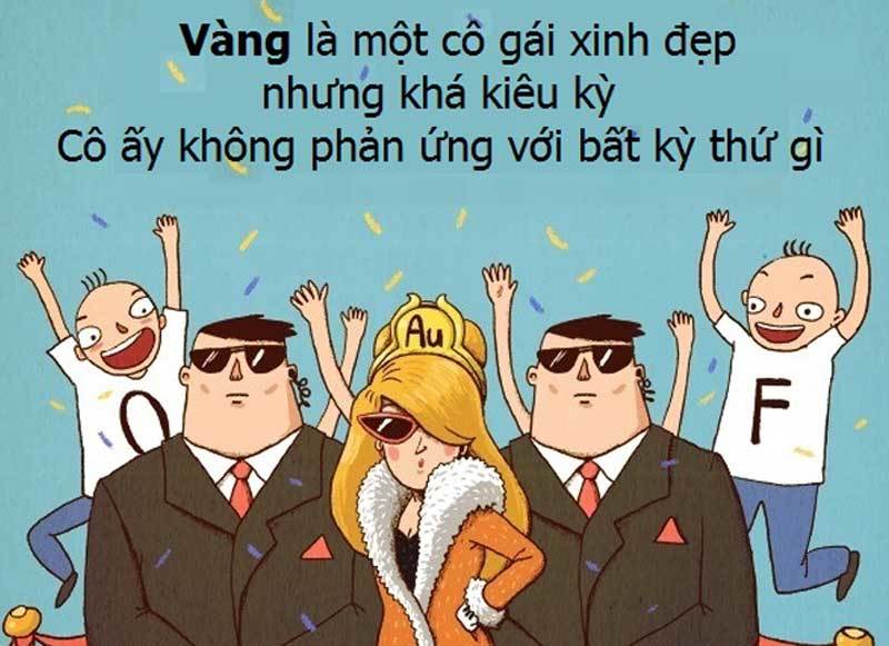Ảnh vui: Khi nguyên tố hoá học được 