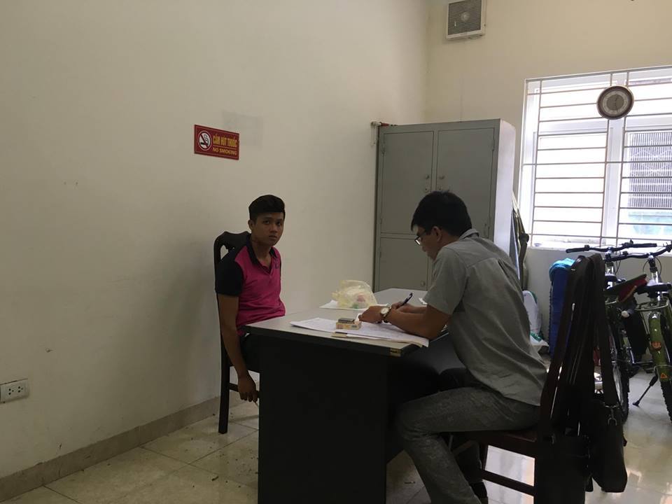 Hà Nội: Trung úy CSGT bị đánh gãy răng