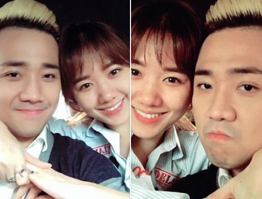 Trấn Thành tung ảnh tình tứ sau khi Hari Won nhập viện cấp cứu