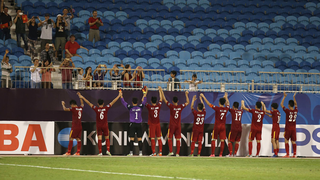 Chùm ảnh U19 Việt Nam tạo địa chấn tại Bahrain