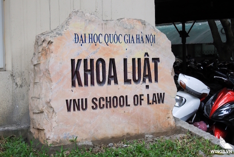Nâng cấp khoa Luật thành trường đại học trực thuộc ĐHQG Hà Nội