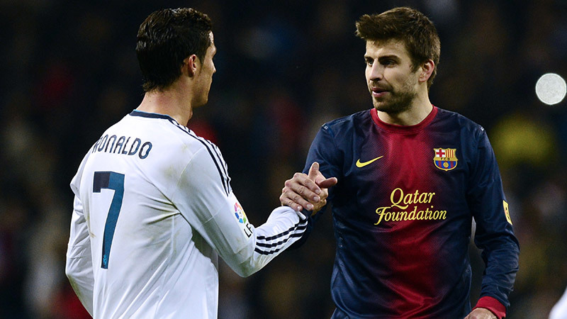 Pique: “Ronaldo xuất sắc. Nếu không có Messi, đội bóng như bị lột truồng”