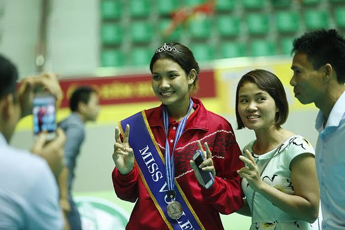 Ngắm vẻ đẹp Hoa khôi bóng chuyền VTV Cup 2016
