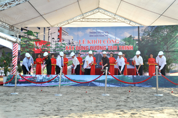 Hà Nội khởi công đường hơn 2.000 tỷ