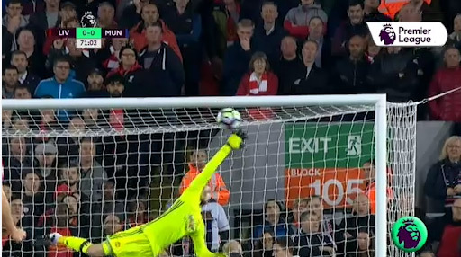 Xem lại những pha cứu thua xuất thần của De Gea tại Anfield