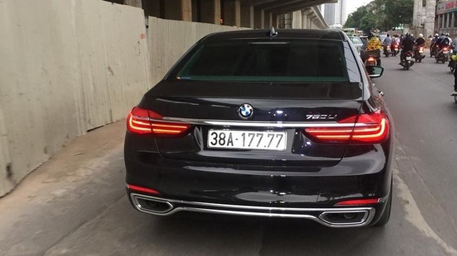 Đại gia Hà Tĩnh gây choáng với BMW 750Li 2016 8,9 tỷ Đồng biển 