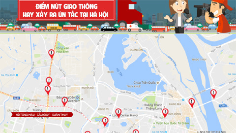 Bộ sưu tập bản đồ tắc đường giao thông Hà Nội mới nhất năm 2024