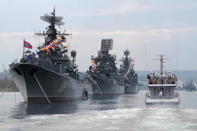 Putin triển khai tàu chiến rầm rộ nhất kể từ Chiến tranh Lạnh
