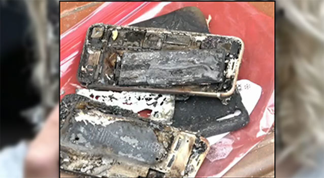 iPhone 7 bất ngờ phát nổ, thiêu rụi bên trong xe ô tô