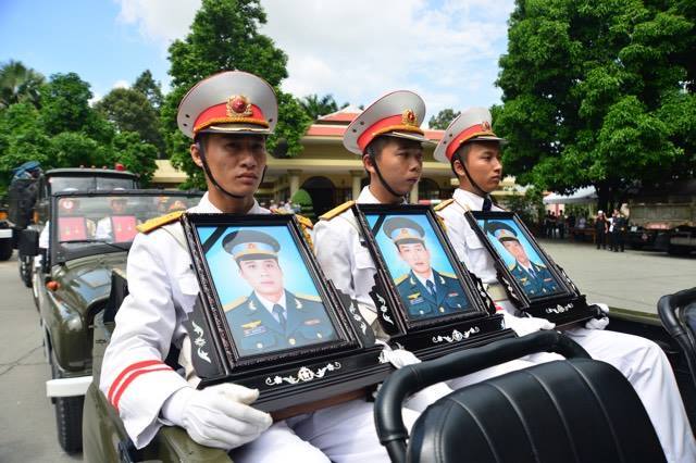 Lễ viếng, truy điệu 3 phi công hy sinh