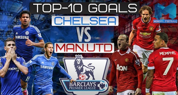 10 pha làm bàn đẹp nhất giữa Chelsea vs MU