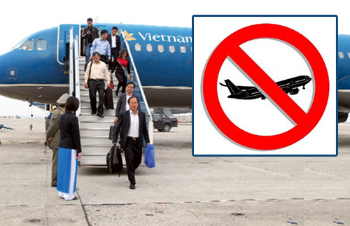 Tung tin mang bom, đánh nhân viên hàng không: Lập tức cấm bay