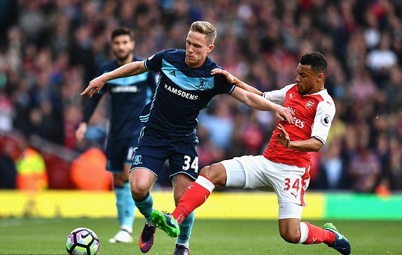 Video tổng hợp Arsenal 0-0 Middlesbrough