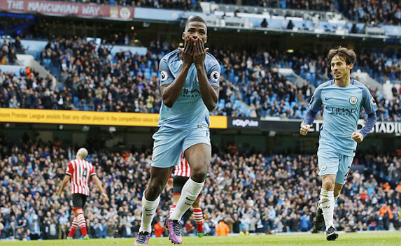 Video bàn thắng Man City 1-1 Southampton