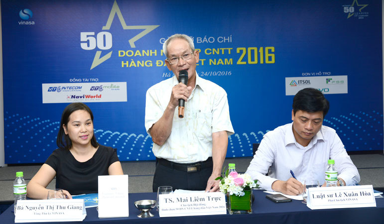 Công bố Top 50 Doanh nghiệp CNTT Việt 2016