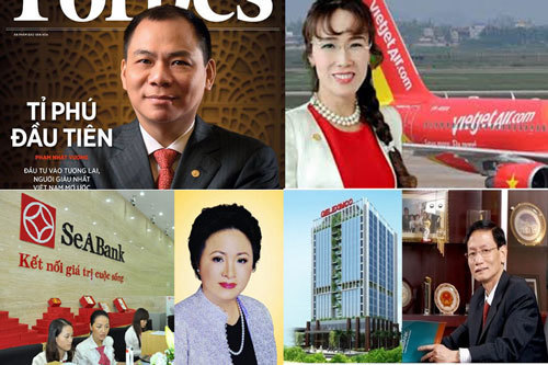Hai tỷ phú USD Việt Nam: Ăn thua gì, còn nhiều người chưa lộ
