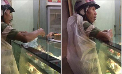 Người cha khắc khổ mua bánh và hành động lạ của cô gái trẻ