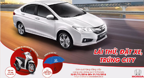 Lái thử trúng thật cùng Honda Việt Nam