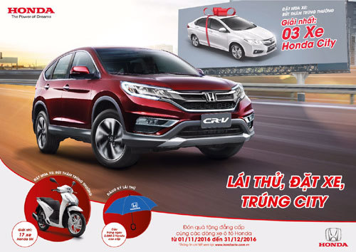 Lái thử trúng thật cùng Honda Việt Nam