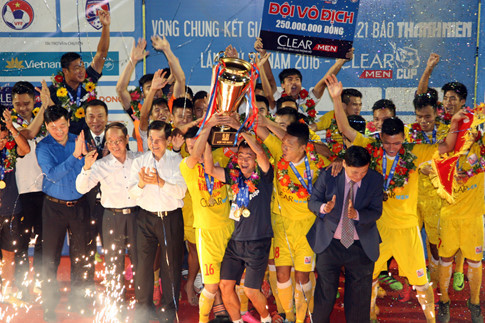 HN T&T bảo vệ thành công ngôi vô địch U21 QG