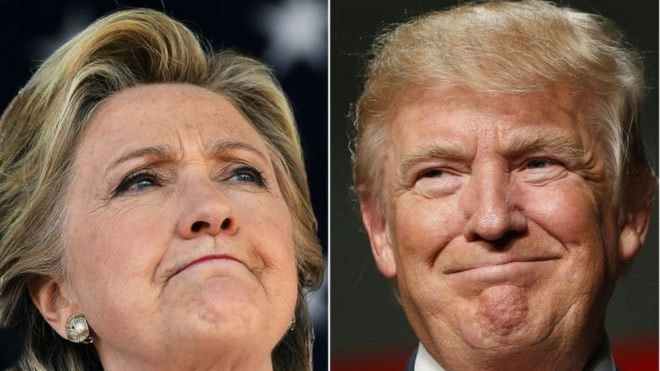 Trump, Hillary đang giành giật nhau từng lá phiếu