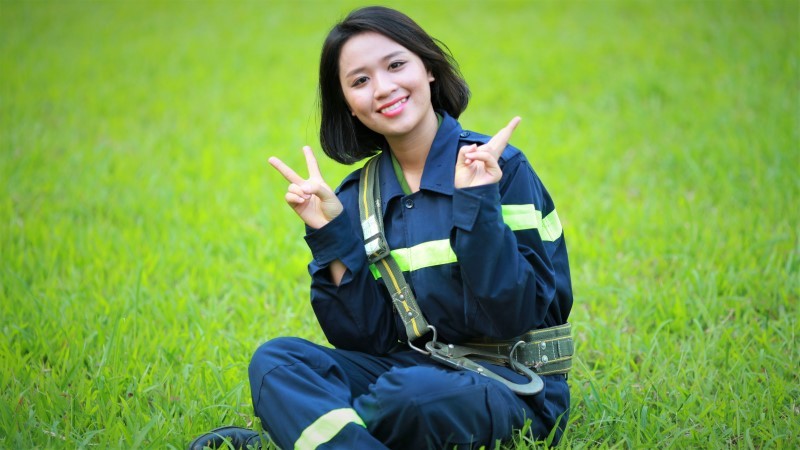 Gặp nữ thủ khoa phòng cháy chữa cháy đạt 9,19 điểm tốt nghiệp