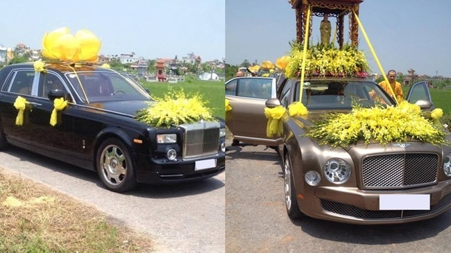 Đoàn xe siêu sang đưa tiễn đám tang tại Nam Định
