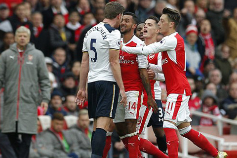 Video bàn thắng Arsenal 1-1 Tottenham