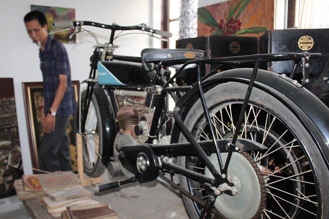 Ngạc nhiên với bộ sưu tập những chiếc xe máy thời Bảo Đại còn sót lại
