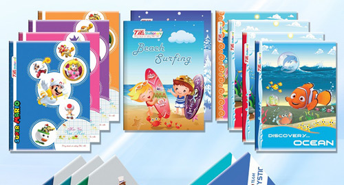 Thị trường tập vở: cuộc đua của riêng thương hiệu nội