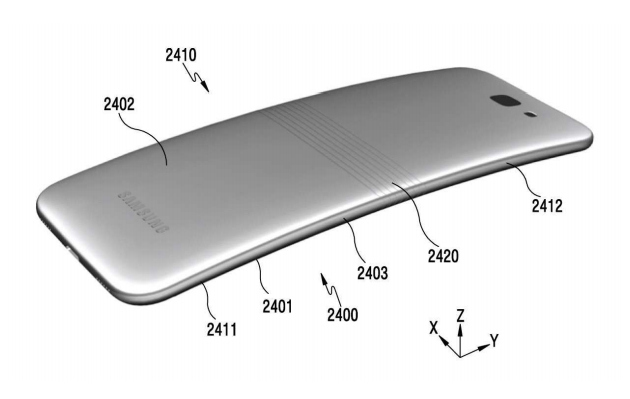 Ngắm concept điện thoại gập siêu lạ của Samsung