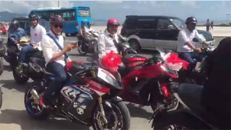 Choáng với dàn mô tô