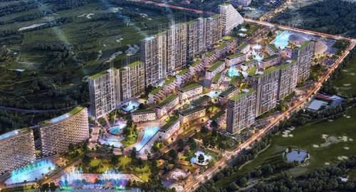 Cocobay Đà Nẵng đẩy nhanh tiến độ xây dựng