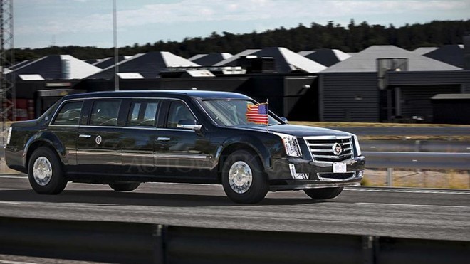 Siêu limousine của Tổng thống Donald Trump có gì mới?