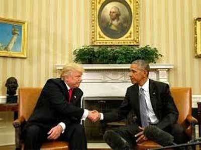 Video cuộc gặp giữa Obama và Donald Trump