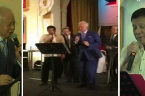 'Trump của châu Á' hát karaoke với Thủ tướng Malaysia
