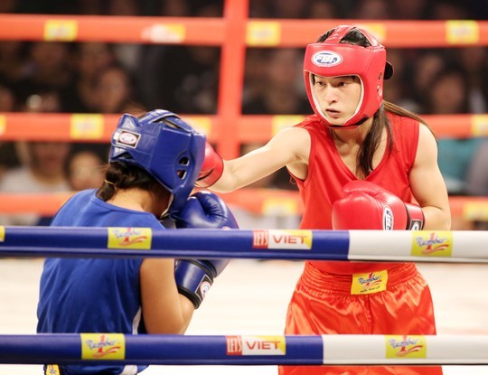 Hoa khôi boxing Lê Thị Bằng tranh tài tại giải toàn quốc