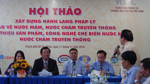 Xây dựng hành lang pháp lý, bảo vệ nước mắm truyền thống