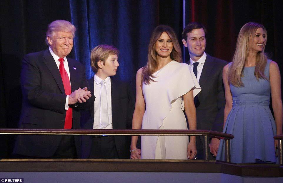 Các con của Trump giúp bố chọn nội các