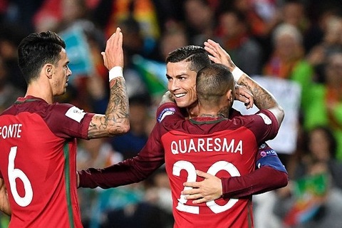 Ronaldo rực sáng, Bồ Đào Nha vùi dập Latvia