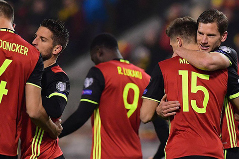 Hazard, Lukaku giúp Bỉ nghiền nát Estonia