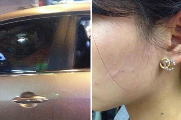 Đại gia dừng ô tô, tát vào mặt thiếu nữ?