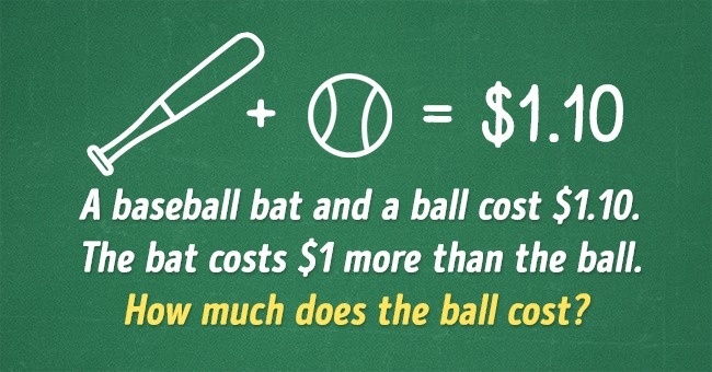 Bài toán tính giá bóng chày chỉ 10% giải được