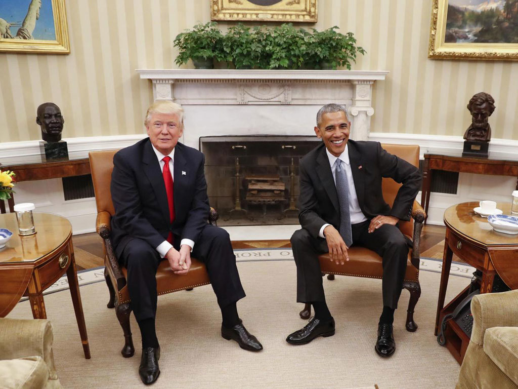 Chi tiết ngạc nhiên khi Trump gặp Obama tại Nhà Trắng